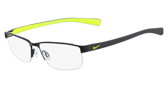 Nike Eyeglasses NIKE 8098 (015) SATIN BLACK-ANTHRACITE/015