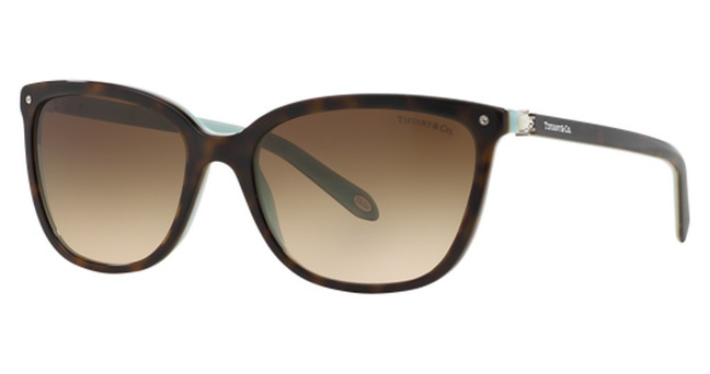 Tiffany Eyeglasses TF4105HB HAVANA ON TIFFANY BLUE/81343B