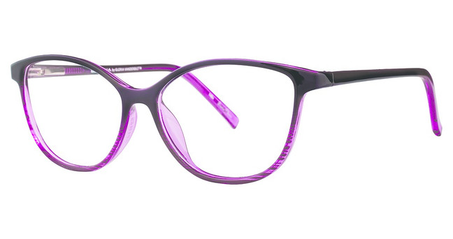 Gloria by Gloria Eyeglasses Gloria By Gloria Vanderbilt 4053 Purple Fade/113