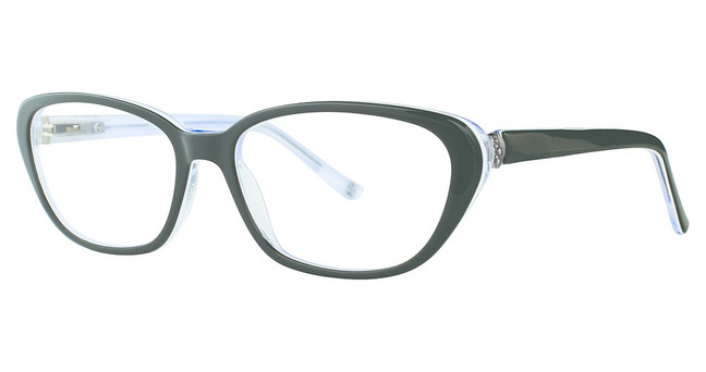 Daisy Fuentes Eyeglasses Daisy Fuentes La Galena Black/21