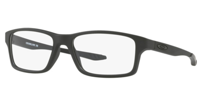 Oakley Youth Eyeglasses OY8002 CROSSLINK XS SATIN BLACK/800201