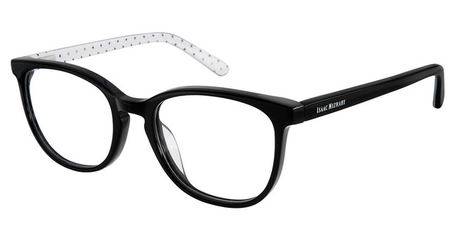 Isaac Mizrahi New York Eyeglasses IM 30024 Black/BK