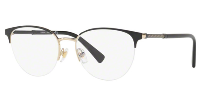 Versace VE1247 BLACK/PALE GOLD/1252