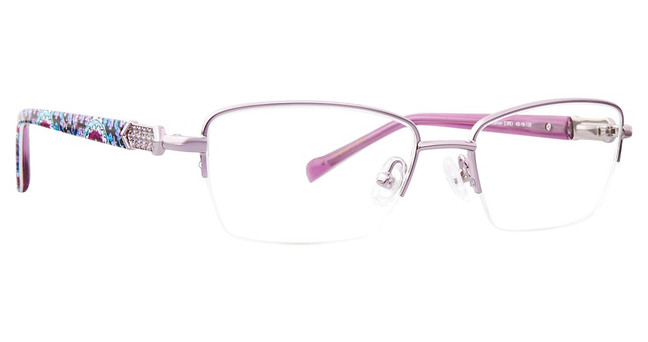 Vera Bradley Eyeglasses VB Eva Lilac Medallion/LME