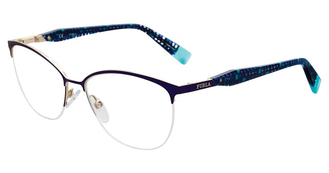 Furla Eyeglasses VFU079 Black 0304