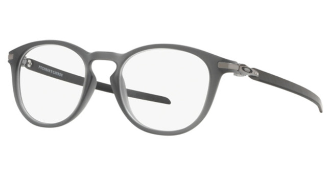 Oakley Frame Eyeglasses OX8149 PITCHMAN R CARBON SATIN GREY SMOKE/814902