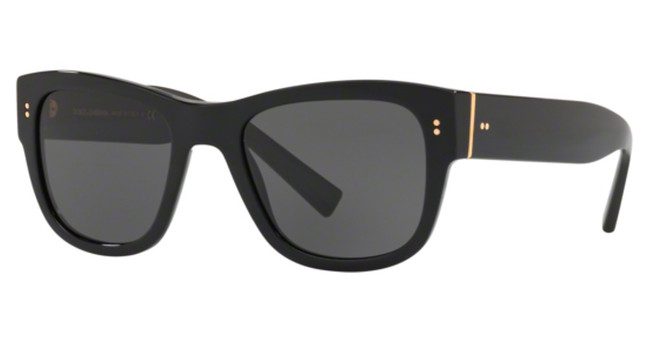 DOLCE & GABBANA Eyeglasses DG4338F BLACK/501/87