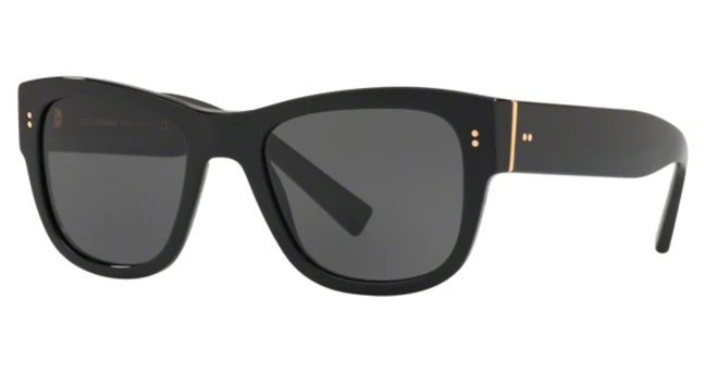 DOLCE & GABBANA Eyeglasses DG4338F BLACK/501/87