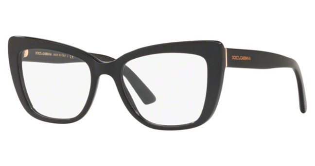 DOLCE & GABBANA Eyeglasses DG3308 BLACK/501