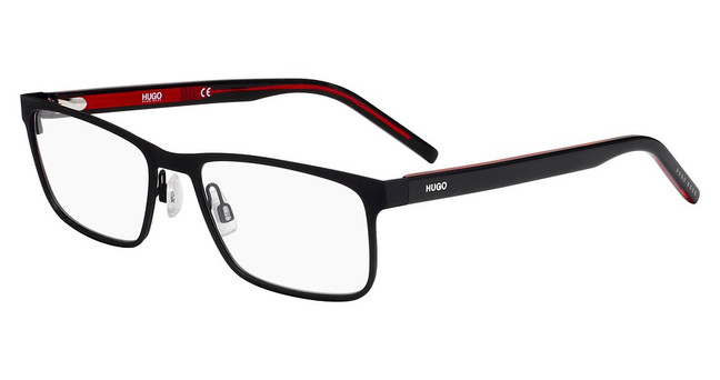 Hugo Eyeglasses HG 1005 MT BLK RD/0BLX