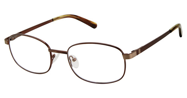 VAN HEUSEN Eyeglasses H153 BROWN/BRN