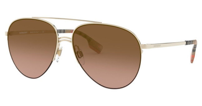 Burberry Eyeglasses BE3113 FERRY LIGHT GOLD/110913