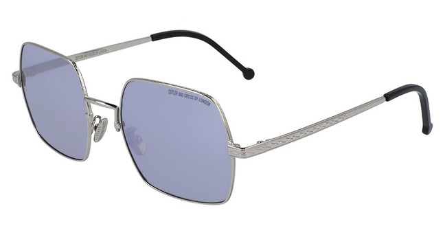 Cutler and Gross CG1300S (001) SILVER/BLACK/METALLIC/001