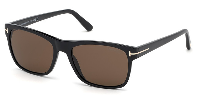Tom Ford Eyeglasses FT0698 shiny black / roviex/01J