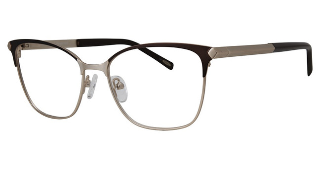 AirMag Eyeglasses AIRMAG A6259 Matte Brown/Gold/C3