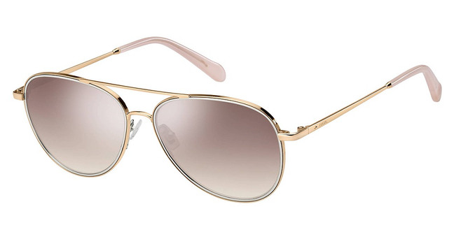 Fossil Eyeglasses FOS 2096/G/S ROSE GOLD/0000