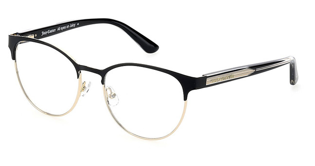 Juicy Couture Eyeglasses JU 203/G BLACK/0807