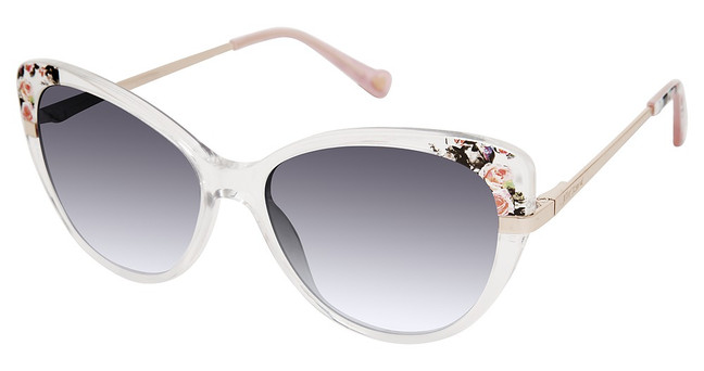 BETSEY JOHNSON Eyeglasses FLEURALLURE CRYSTAL/CLR
