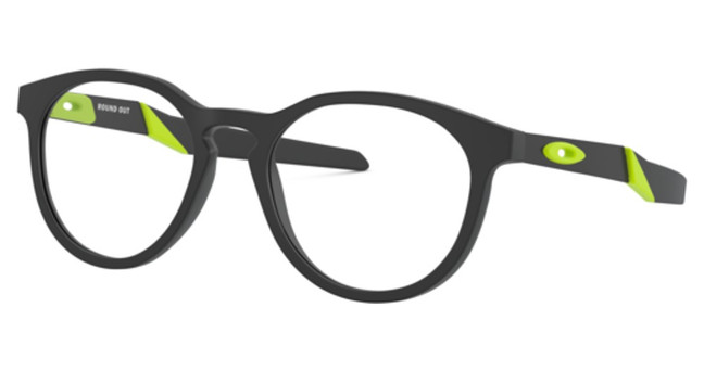 Oakley Youth OY8014 ROUND OUT SATIN BLACK/801401