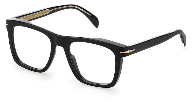 David Beckham Eyeglasses DB 7020 BLACK/0807