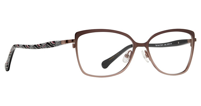 Trina Turk Eyeglasses Jorja Tiger Leaf/TGLF
