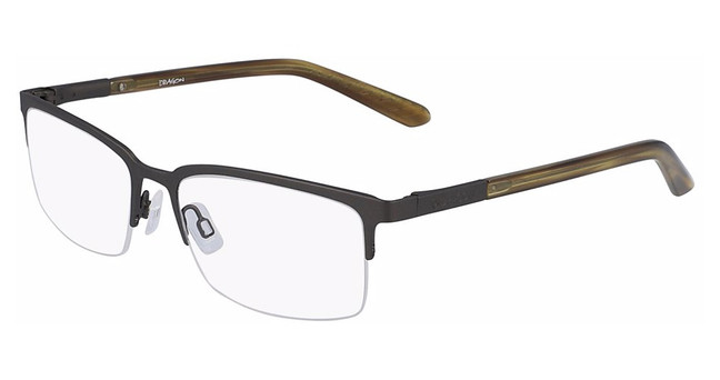 Dragon Eyeglasses DR2014 MATTE GUNMETAL/PINE WOOD/073