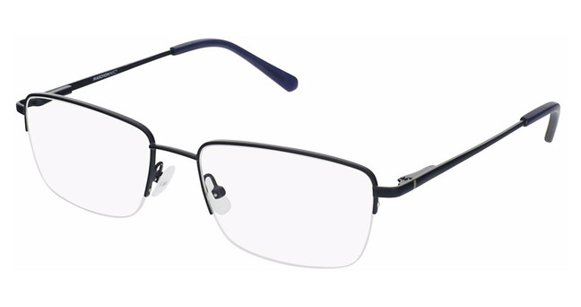 Marchon NYC Eyeglasses M-2016 SATIN NAVY/410