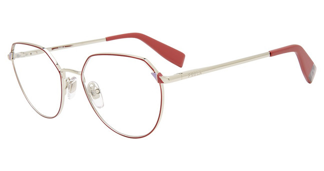 Furla Eyeglasses VFU502 Burgundy 0S87