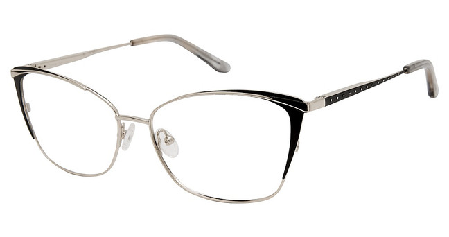 Nicole Miller Eyeglasses HARMAN MATTE BLACK/C01