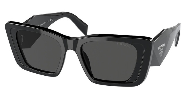 Prada Eyeglasses PR 08YSF BLACK/1AB5S0