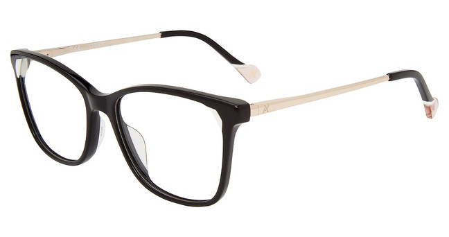 Yalea Eyeglasses VYA009 Black 0700