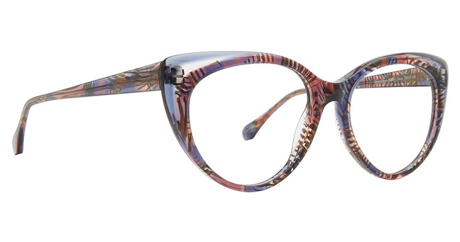 Badgley Mischka Eyeglasses Veva Brown/Blue/BRBU