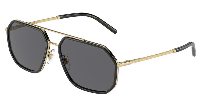 DOLCE & GABBANA Eyeglasses DG2285 GOLD/BLACK/02/81