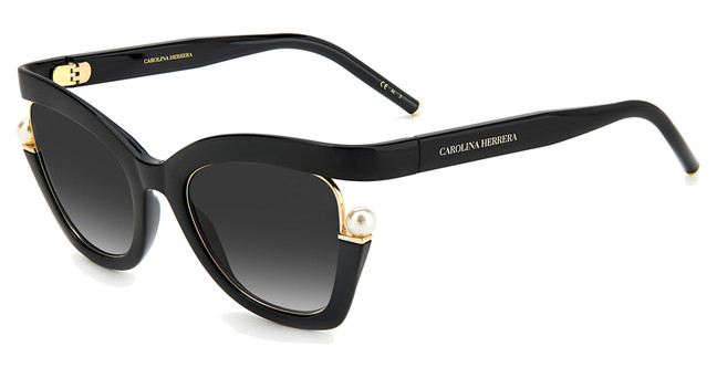 Carolina Herrera Eyeglasses CH 0002/S BLACK/0807