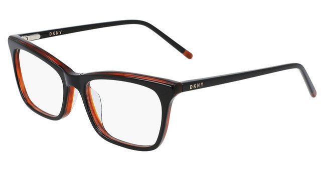 DKNY Eyeglasses DK5046 BLACK / HONEY TORTOISE/001