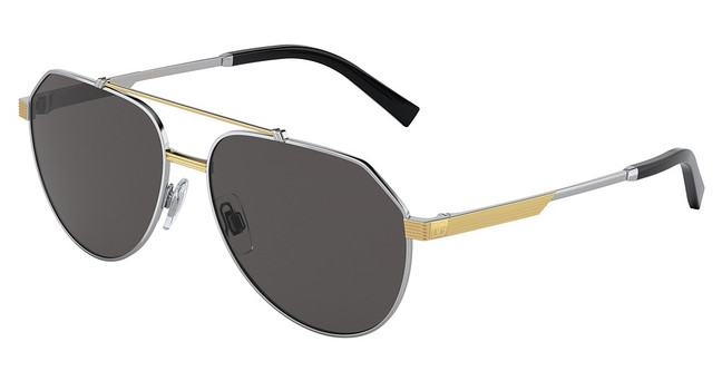 DOLCE & GABBANA Eyeglasses DG2288 SILVER/GOLD/131387