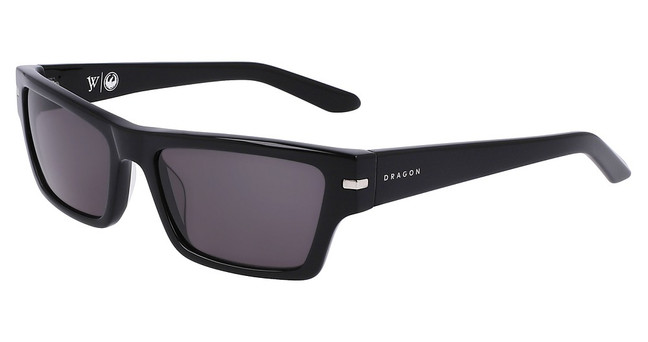 Dragon Eyeglasses DR JOSIAH LL SHINY BLACK/LL SMOKE/001