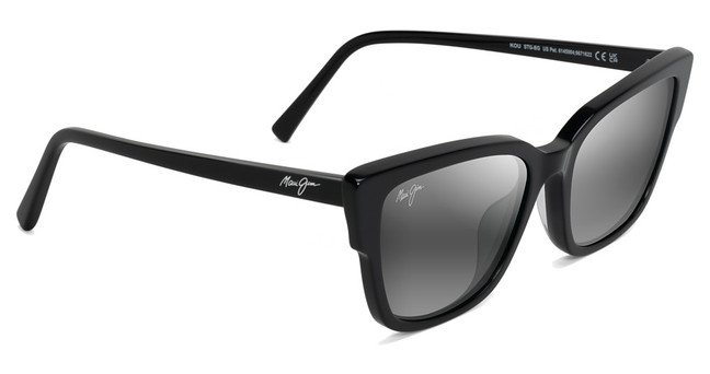 Maui Jim Eyeglasses KOU 884 Black Gloss/-02