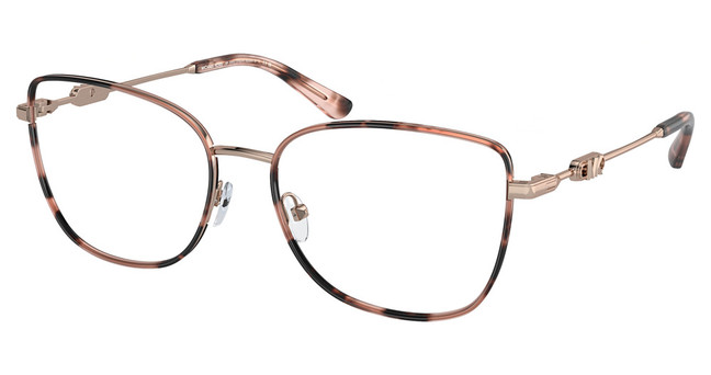 Michael Kors Eyeglasses MK3065J EMPIRE SQUARE 3 ROSE GOLD / PINK TORTOIS/1108