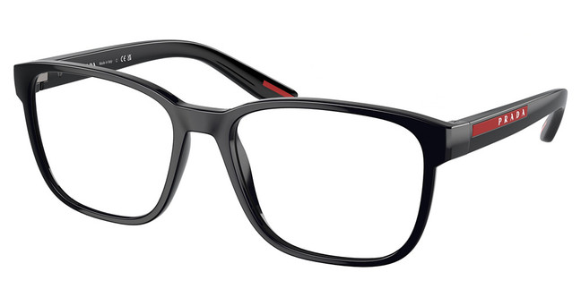 Prada Sport Eyeglasses PS 06PV BLACK/1AB1O1