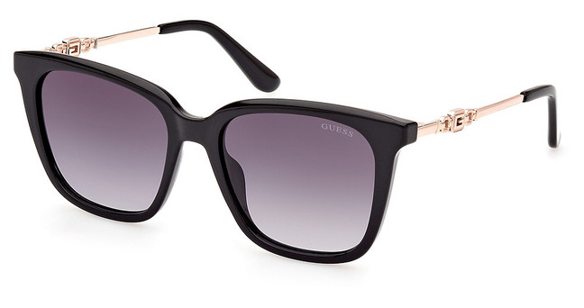 Guess? Eyeglasses GU7886 shiny black / gradient smoke/01B