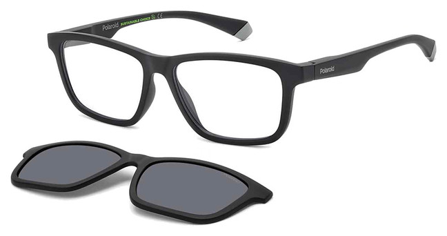 Polaroid Eyeglasses PLD 2147/CS MTBK GREY/0O6W