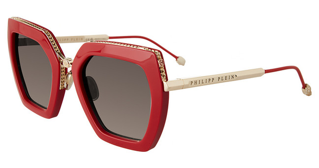 Philipp Plein Eyeglasses SPP097S Red 06Y6
