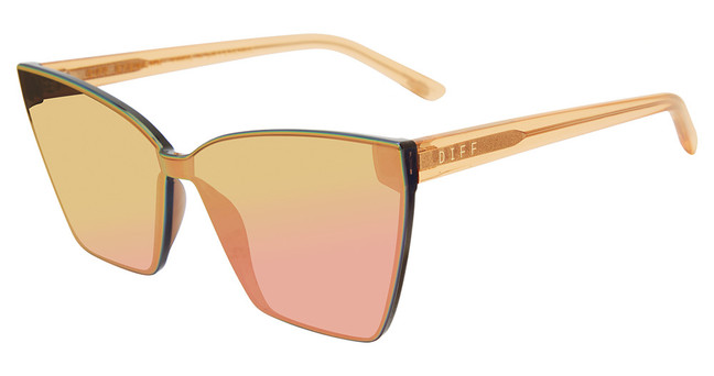 DIFF Eyeglasses SDFGLD Orange Yellow 0Z56