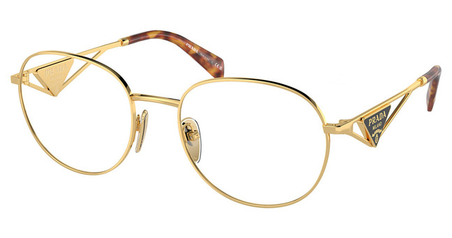 Prada Eyeglasses PR A50V GOLD/5AK1O1