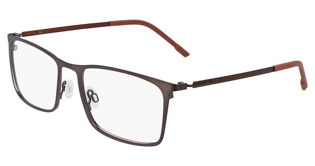 Flexon Eyeglasses FLEXON E1144 MATTE GUNMETALL/SEPIA/071