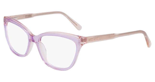 Nine West Eyeglasses NW5219 LILAC/PEACH LAMINATE/557