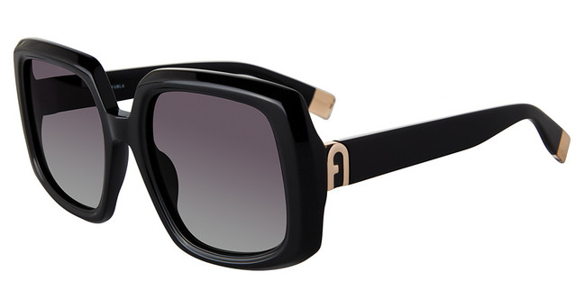 Furla Eyeglasses SFU709 Shiny Black 0700