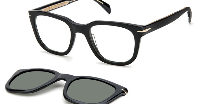 David Beckham Eyeglasses DB 7043/CS BLACK/0807