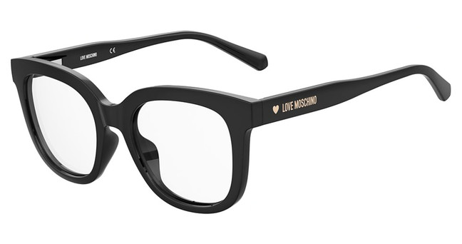 Moschino Love Eyeglasses MOL605/TN BLACK/0807